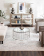 Solitude Via Salaria Cream Beige Area Rug