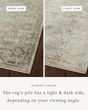 Sonnet SNN-02 Lagoon/Gold Area Rug