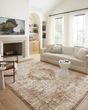 Sorrento SOR-03 Mocha/Multi Area Rug