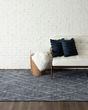 Tangier Spartel Blue Steel Area Rug