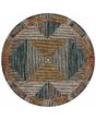 Spectrum SPE-01 Lagoon/Spice Area Rug