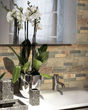 Stacked Quartz Desert Gold Porcelain Tile