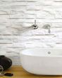 Stack Slate Ice Porcelain Tile