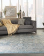 Starry Nights STN01 Cream Blue Area Rug