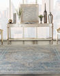 Starry Nights STN06 Cream Blue Area Rug