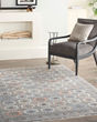 Starry Nights STN09 Grey/Navy Area Rug