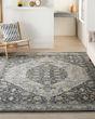 Starry Nights STN11 Grey/Blue Area Rug