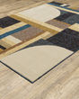 Strada str01 Gold/Blue Area Rug