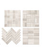 Stream Bianco Porcelain Travertine Tile