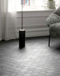 Stria Dark Porcelain Matte Marble Tile
