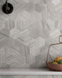 Stria Grey Porcelain Matte Marble Tile