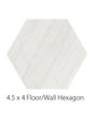 Stria White Porcelain Matte Marble Tile