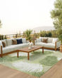 Suncoast SNC03 Green Area Rug