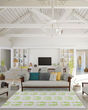 Seabreeze SZ15 Lime-In Area Rug