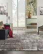 Tangra TNR02 Grey/Multi Area Rug