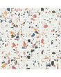 Tazzo White Honed Porcelain Terrazzo Tile
