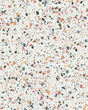 Tazzo White Honed Porcelain Terrazzo Tile