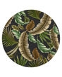 Tropics TC1 Black Area Rug