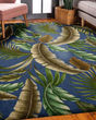 Tropics TC1 Indigo Area Rug