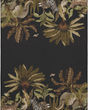 Tropics TC8 Black Area Rug