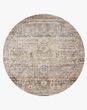 Theia THE-03 Taupe/Multi Area Rug