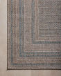 Topanga TOP-05 Natural/Teal Area Rug