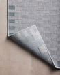 Topanga TOP-07 Silver/Blue Area Rug