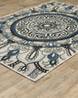 Torrey 72j Beige/Blue Area Rug