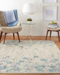 Tranquil TRA04 Ivory Area Rug