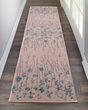 Tranquil TRA04 Pink Area Rug