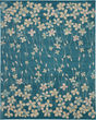 Tranquil TRA04 Turquoise Area Rug