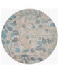 Tranquil TRA03 Ivory/Turquoise Area Rug