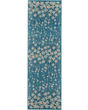 Tranquil TRA04 Turquoise Area Rug