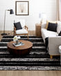 Traverse Lanes Charcoal Area Rug