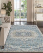 Tuscany TU4 Blue Area Rug