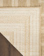 Tulum TLM04 Taupe Ivory Area Rug