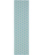Twist Reversible TWS01 Aqua Area Rug
