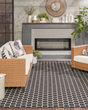 Twist Reversible TWS01 Black Area Rug