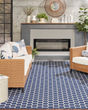 Twist Reversible TWS01 Navy Area Rug