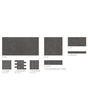 Urban Concrete Dark Grey Porcelain Matte Tile