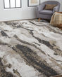 Vancouver 39FGF Ivory/Brown/Taupe Rug