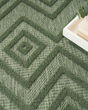 Versatile NRV01 Green Area Rug