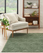 Versatile NRV01 Green Area Rug