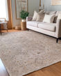 Vienna VI3 Linen Area Rug