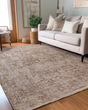 Vienna VI6 Chocolate Area Rug