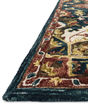 Victoria VK-13 Teal/Raspberry Area Rug