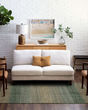 Drew & Jonathan Wabi Sabi Teal 2'x8' Runner Rug