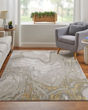 Waldor 3602F Gold/Ivory/Gray Area Rug