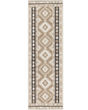Washable Decor WSD06 Beige Black Area Rug