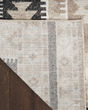 Washable Decor WSD06 Beige Black Area Rug